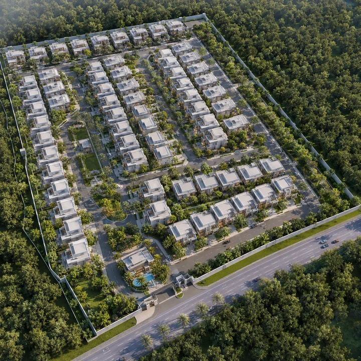 Prestige Shettigere aerial view