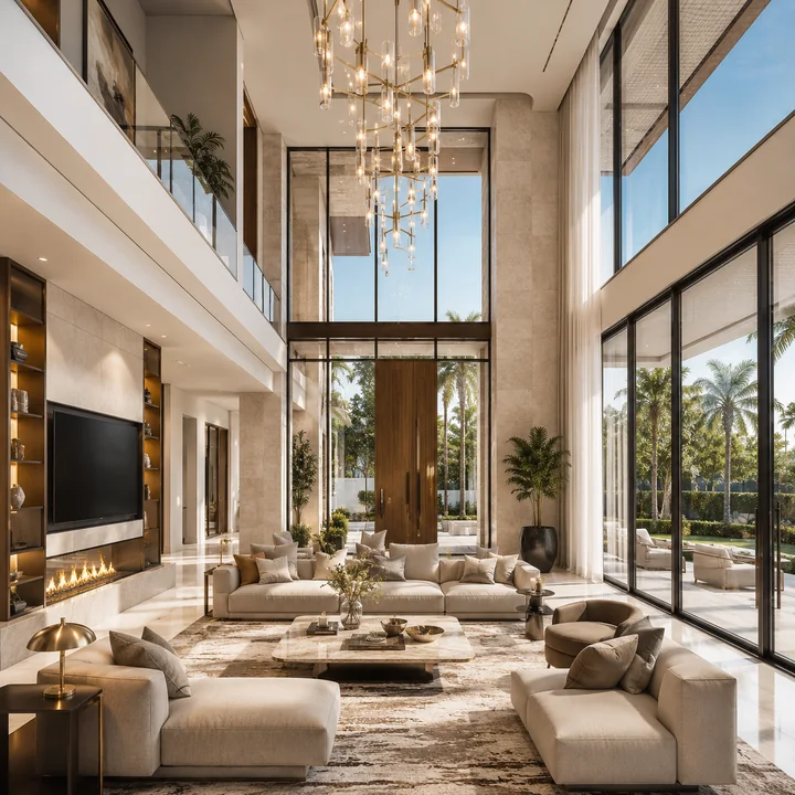 Prestige Shettigere interior living space